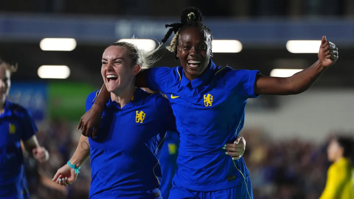 Chelsea thrash Real Sociedad to move to brink of WCL league phase