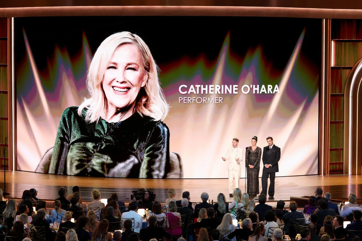 Catherine O’Hara Honored By Macaulay Culkin, Annie Murphy and Dan Levy During Emotional Emmys In Memoriam: ‘She Was Our Mama’
