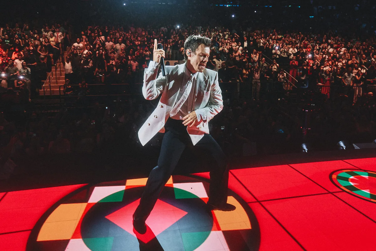 Harry Styles Pokes Fun at Ex Taylor Swift’s Wedding During Madison Square Garden Show