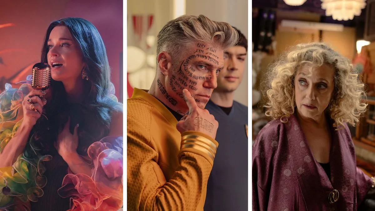 'Star Trek: Strange New Worlds': Anson Mount, Rebecca Romijn, & Carol Kane on season 4's big leaps and 'outside the box' episodes