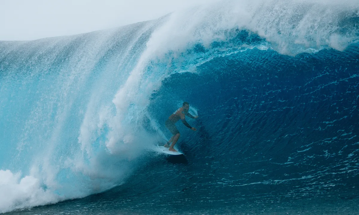 Todos os resultados da WSL Taiti desta segunda-feira (10) na etapa de Teahupo’o