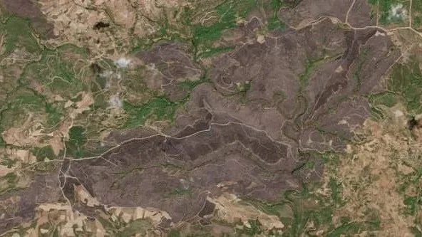 Antes e depois: imagens de satélite captam impacto devastador do incêndio em Carrazeda de Ansiães