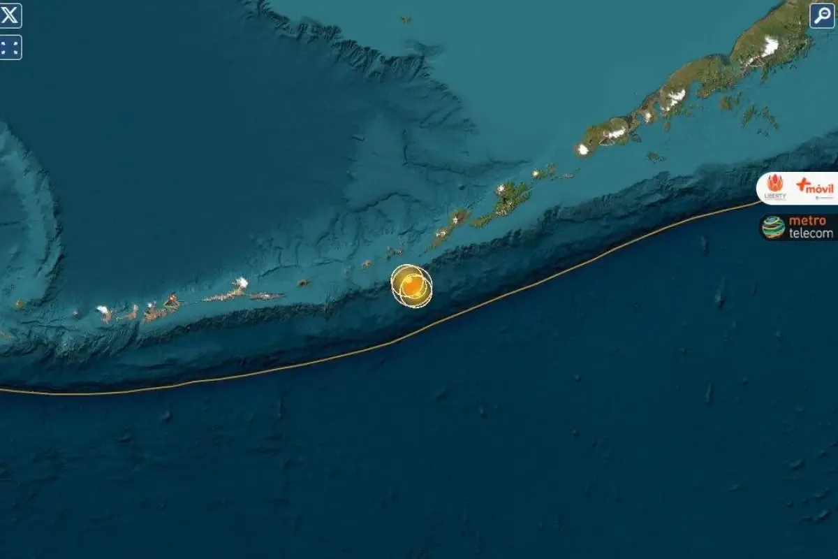 Fuerte sismo de magnitud 6,3 sacudió las costas de Alaska