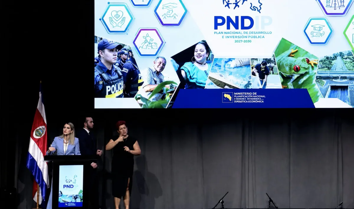 Laura Fernández presenta su hoja de ruta hasta 2030: Gobierno promete USD 5.5 mil millones en inversión y fija metas en seguridad, pobreza y empleo