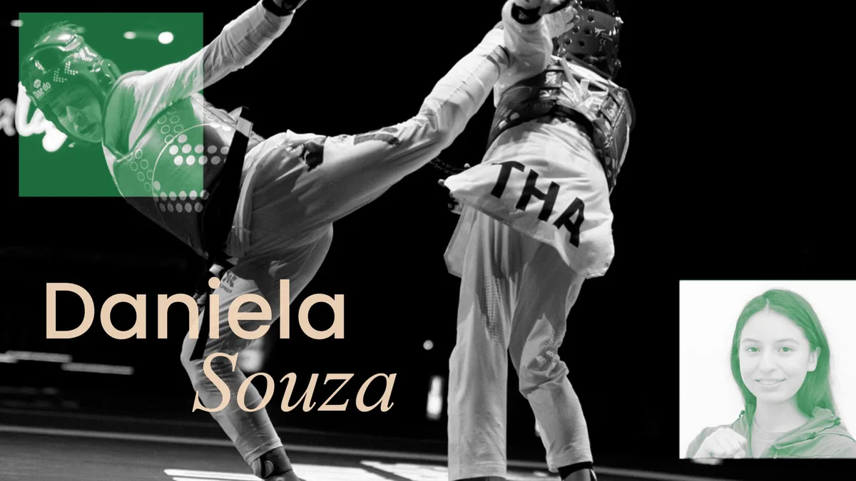 Daniela Souza, la taekwondoín mexicana que tendrá sus primeros Juegos Olímpicos