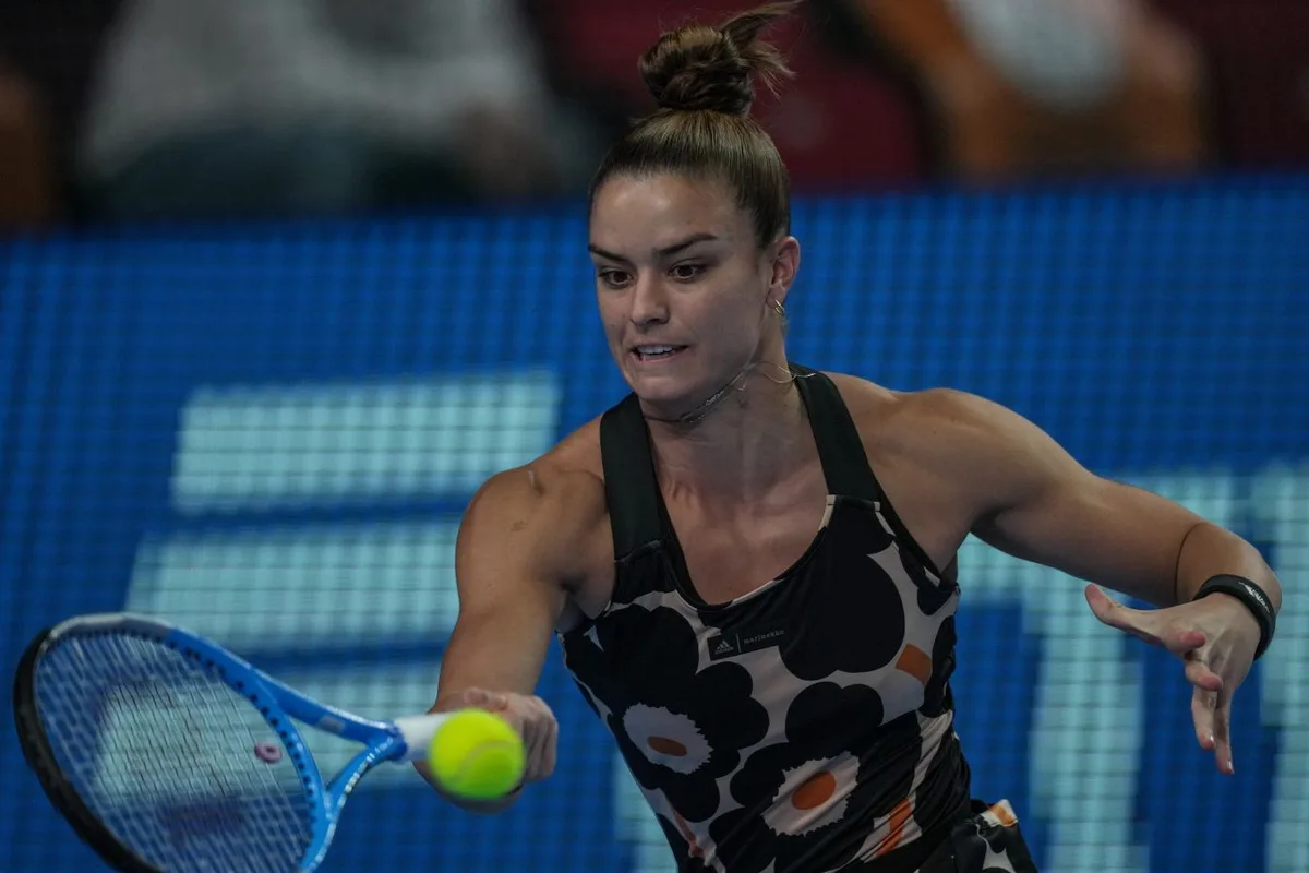Мария Саккари вышла в 1/4 финала WTA-500 в Сингапуре