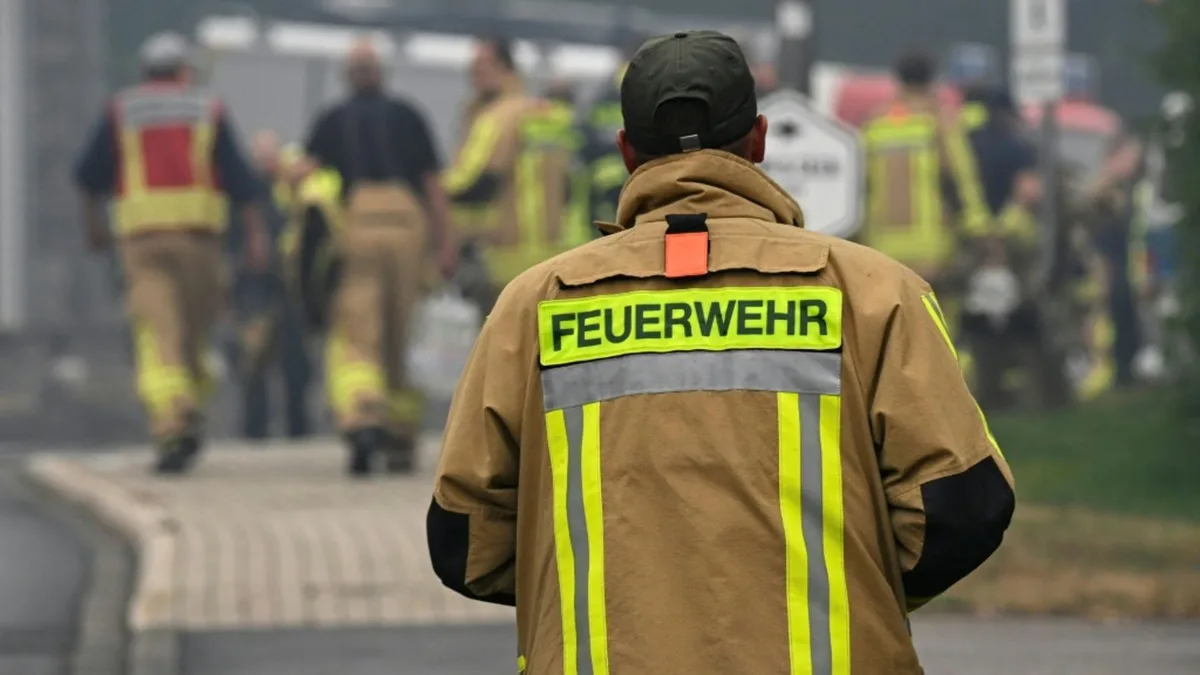 Verdacht auf Brandstiftung: Hunderte Schweine bei Feuer in Thüringen verendet