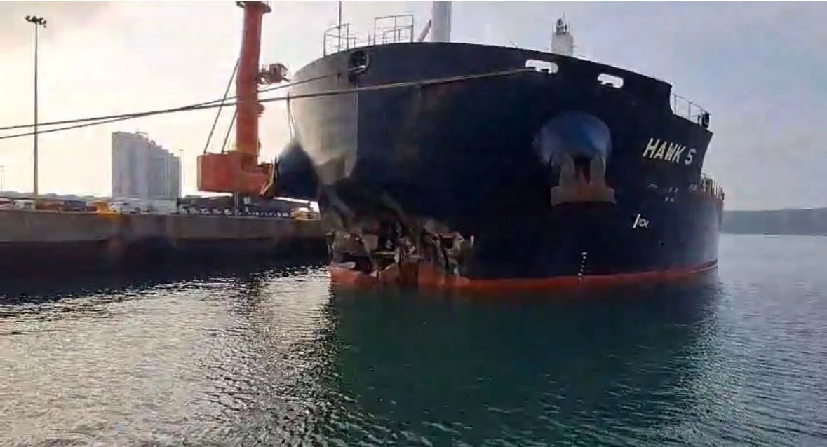WATCH | Ship crashes into quay at Durban port
