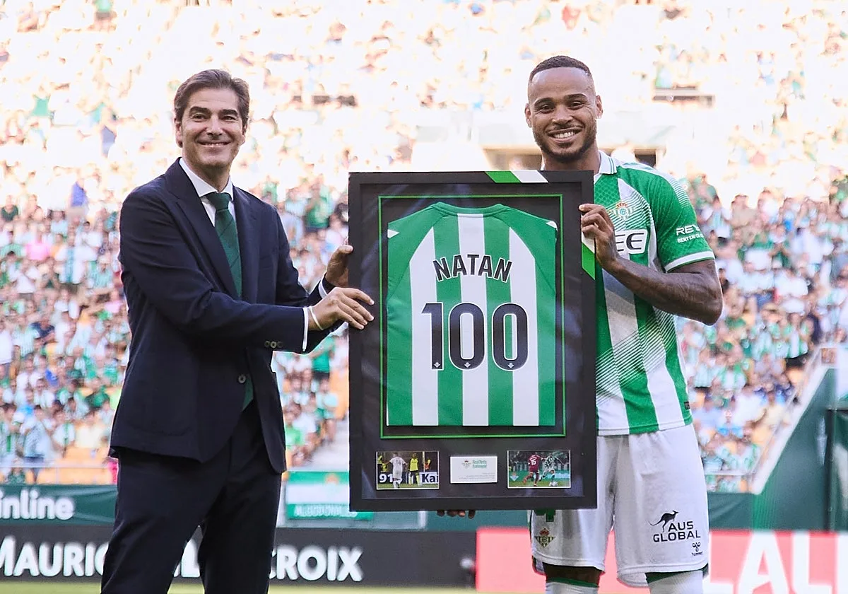 Natan bate el récord de Alfonso: 743 días en ser centenario con el Betis