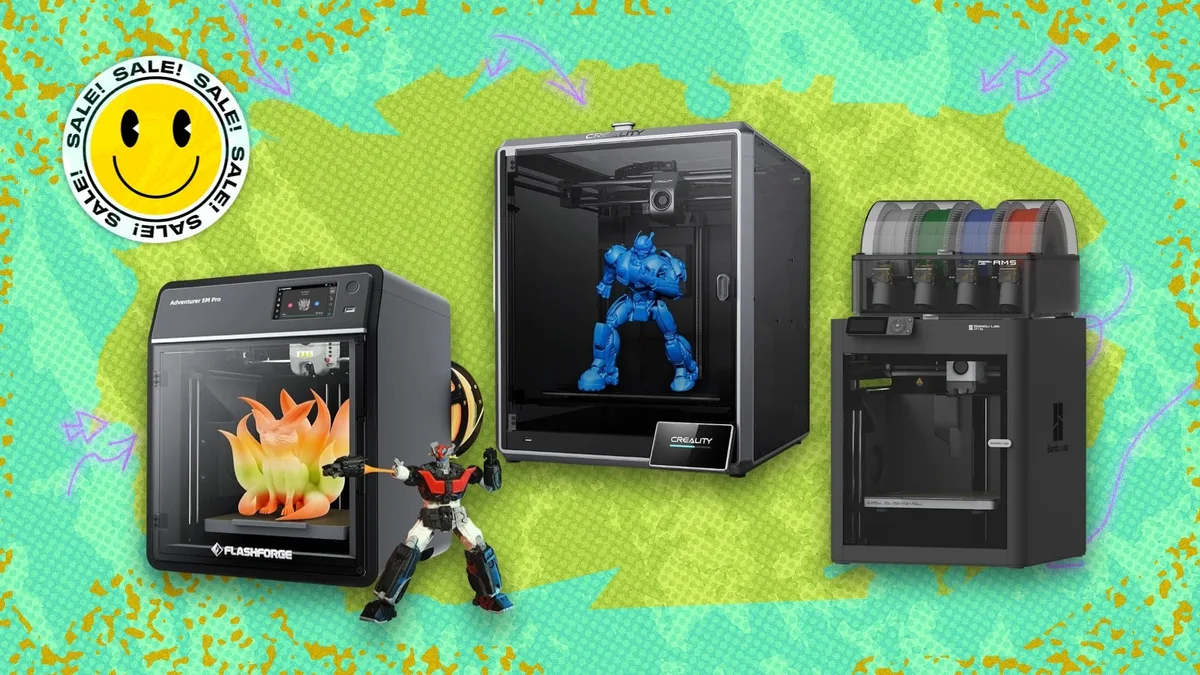 The best deals on 3D printers this week — shop Bambu Lab, Creality, and Flashforge with steep discounts