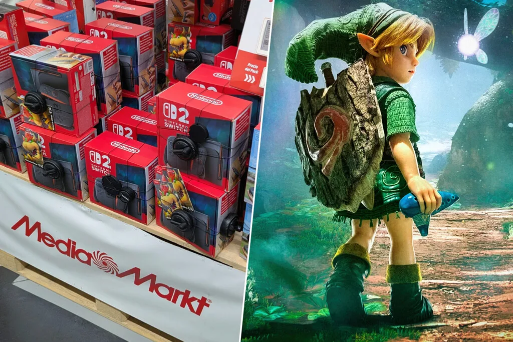 MediaMarkt agotó sus Nintendo Switch 2 por 300 euros, pero aquí hemos encontrado otro chollo justo a tiempo para 'Ocarina of Time'