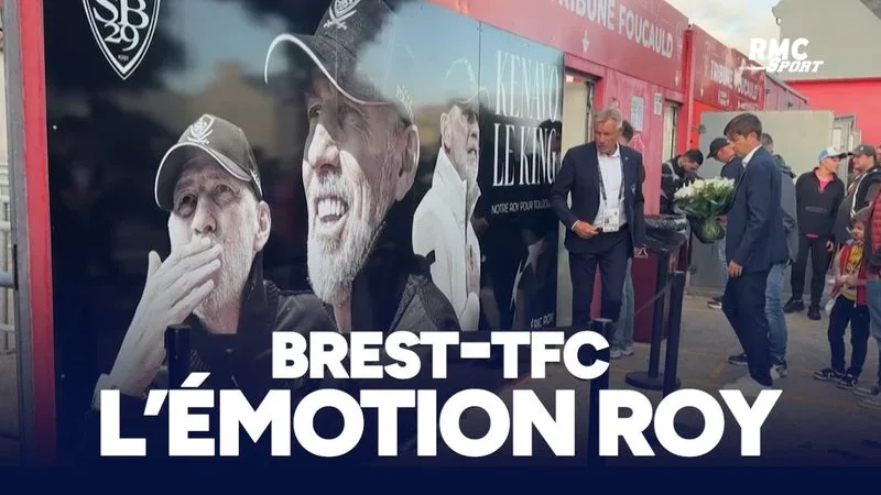 Brest-TFC : L'hommage à Eric Roy