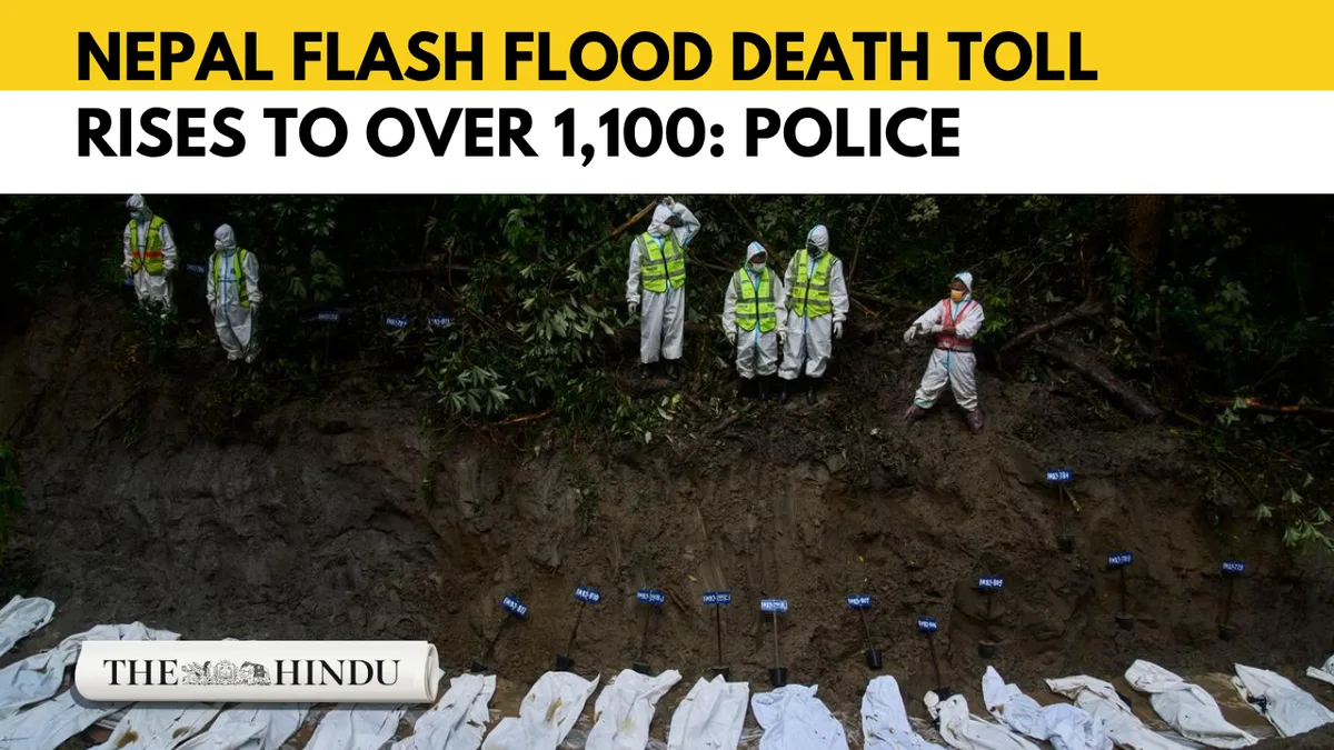 Nepal flash flood: Death toll rises to over 1,100, says police