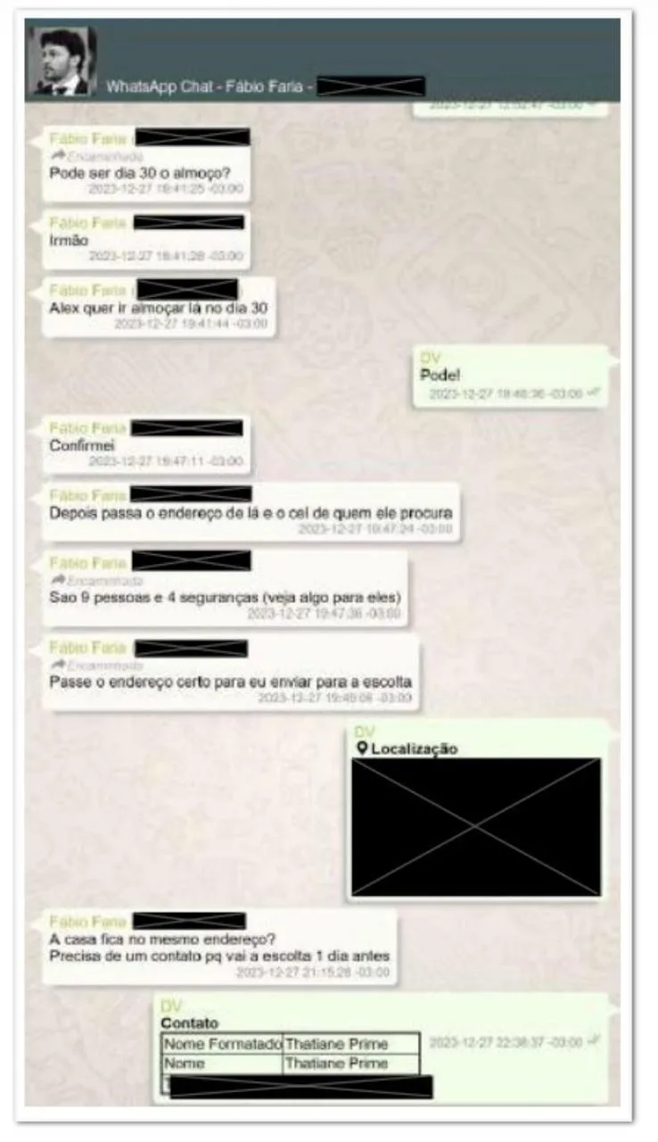 Vorcaro organizou recepção “ultra VIP” para Moraes, segundo PF
