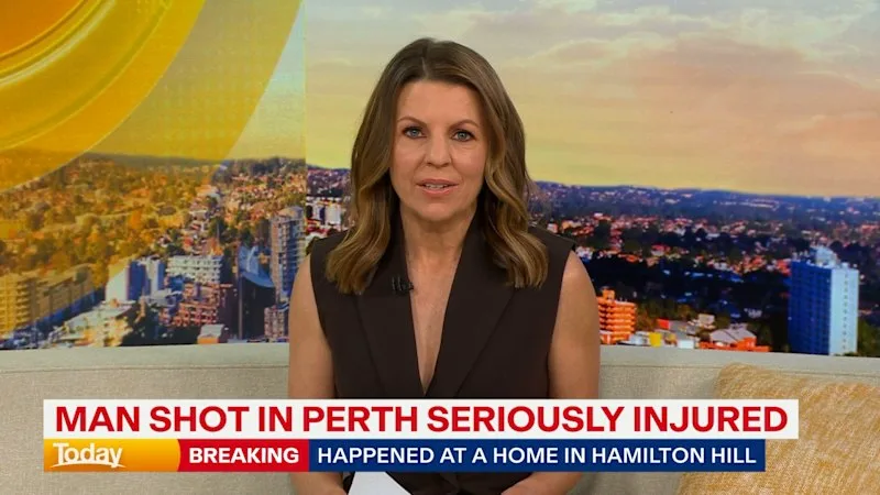 Perth suburb in lockdown after man shot
