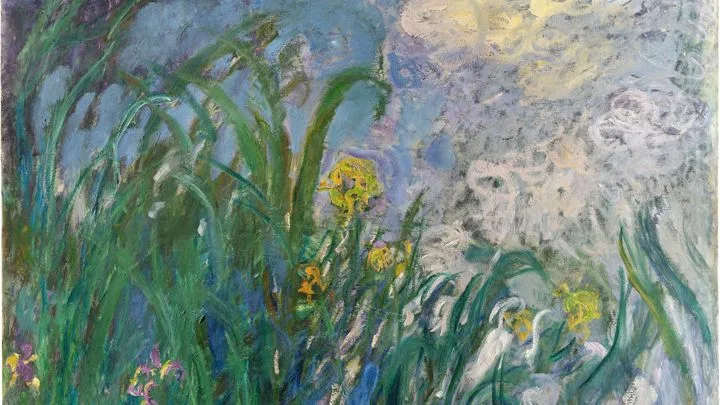 Iris et "l'arbre de feu" de Claude Monet : les clés de deux chefs-d'œuvre