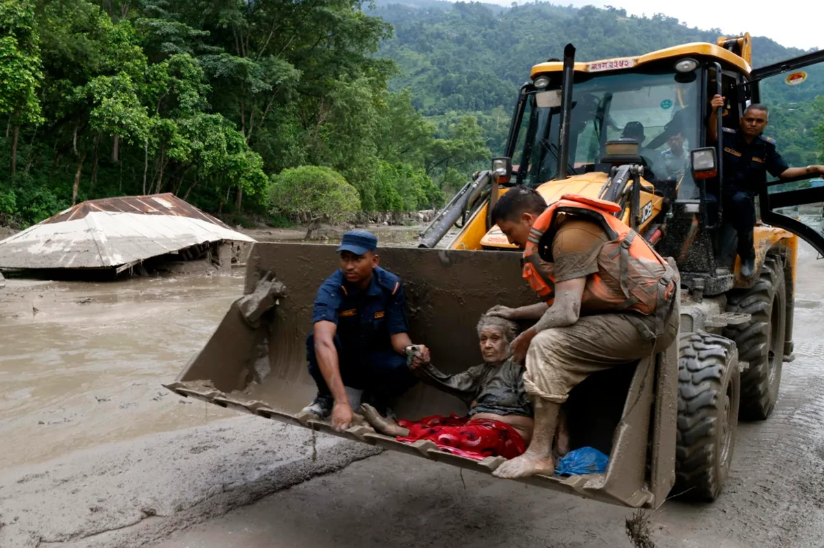 Al menos 291 extranjeros figuran entre los desaparecidos tras la riada en Nepal