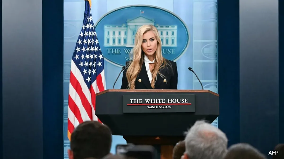 14-Minute Presser, Backlash Over Lawyer Tag: The Unmaking Of New White House Press Chief Katie Zacharia