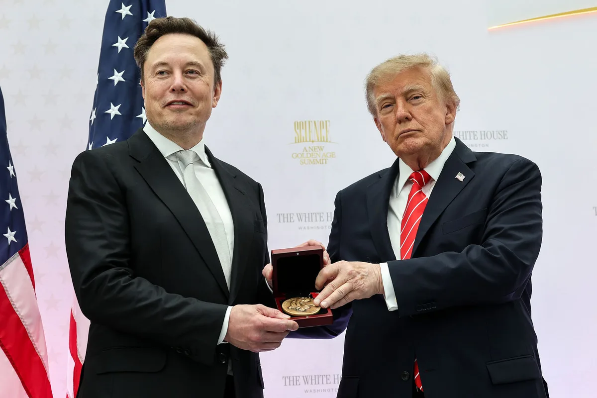 Trump awards Musk and other tech titans National Medals of Science