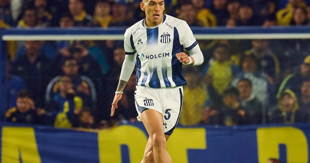 La doble cara de Galarza después del golazo a Boca: de su sonrisa y el "mi familia es toda bostera" al "nos vamos muy tristes"