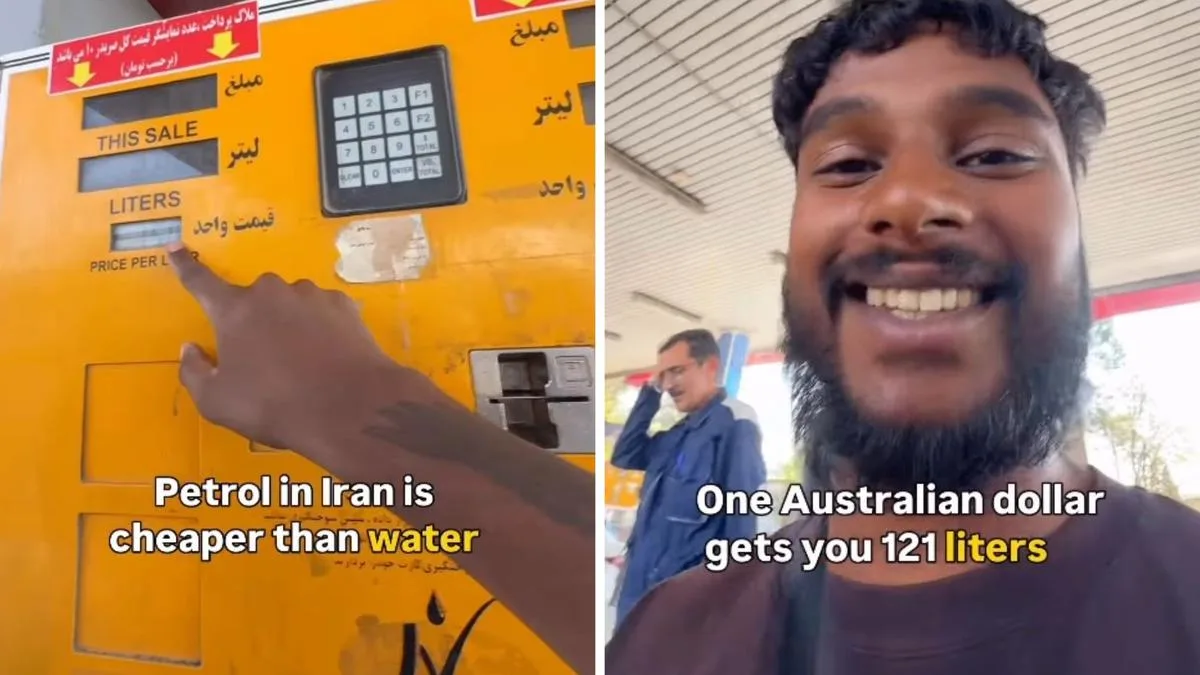 Aussie tourist’s viral video shows petrol ‘cheaper than water’ in Iran, as fuel prices skyrocket back home