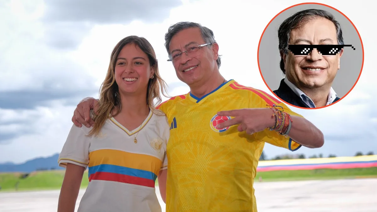 Antonella Petro imitó las frases más virales de su padre, en frente de él, y provocó risas en redes sociales: “Los noto asustados”