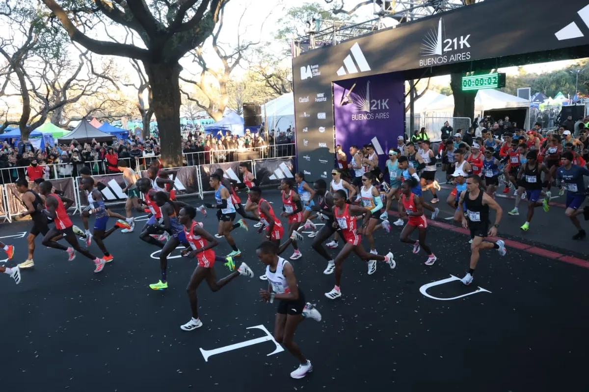 Mapa de cortes: qué calles estarán cortadas por la Media Maratón de Buenos Aires
