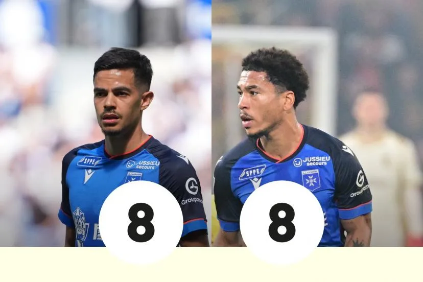 Les notes de Le Havre-Auxerre : Faivre et Namaso régalent devant