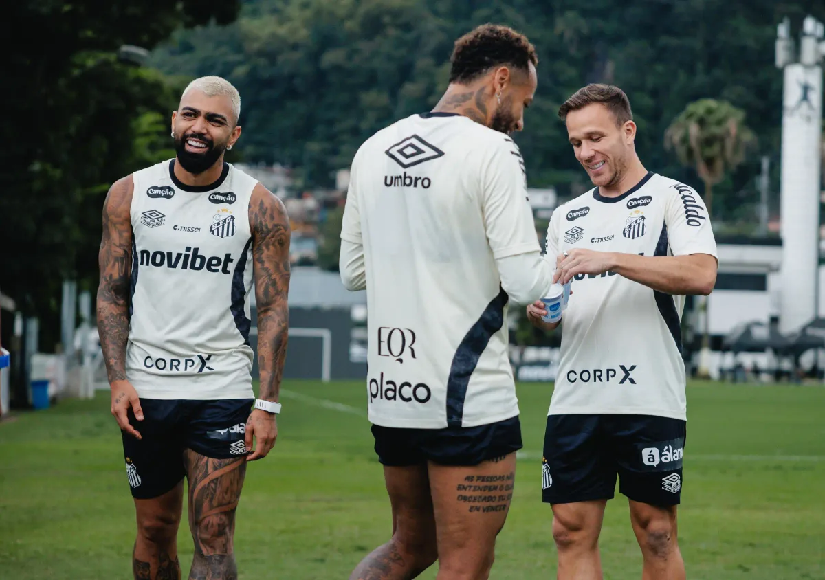 Com Neymar, Santos finaliza preparação para decisão contra o Palmeiras; veja provável escalação