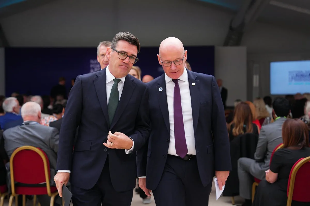 Burnham to call on Swinney to work together to spread devolution across Scotland