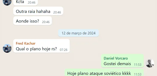 Não estamos mais falando de orgias; estamos falando de tráfico humano