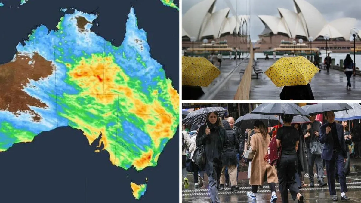 Sydney, Brisbane in firing line for thunderstorms as temperatures plunge