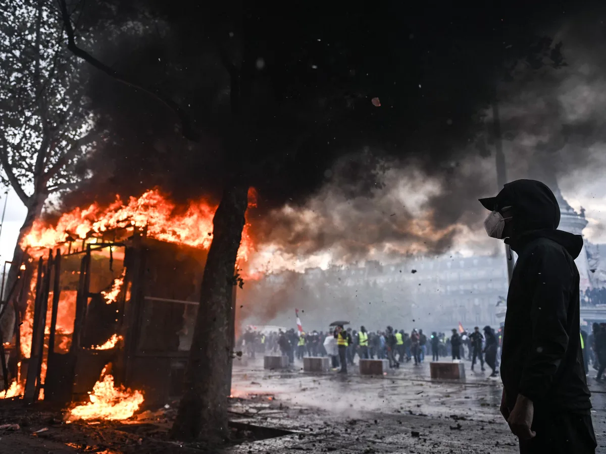 France is aflame as peaceful protests over the cost of living devolve into chaos and looting