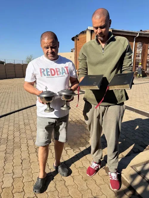 Towerby church awaits fire probe after chalices, Bibles survive blaze