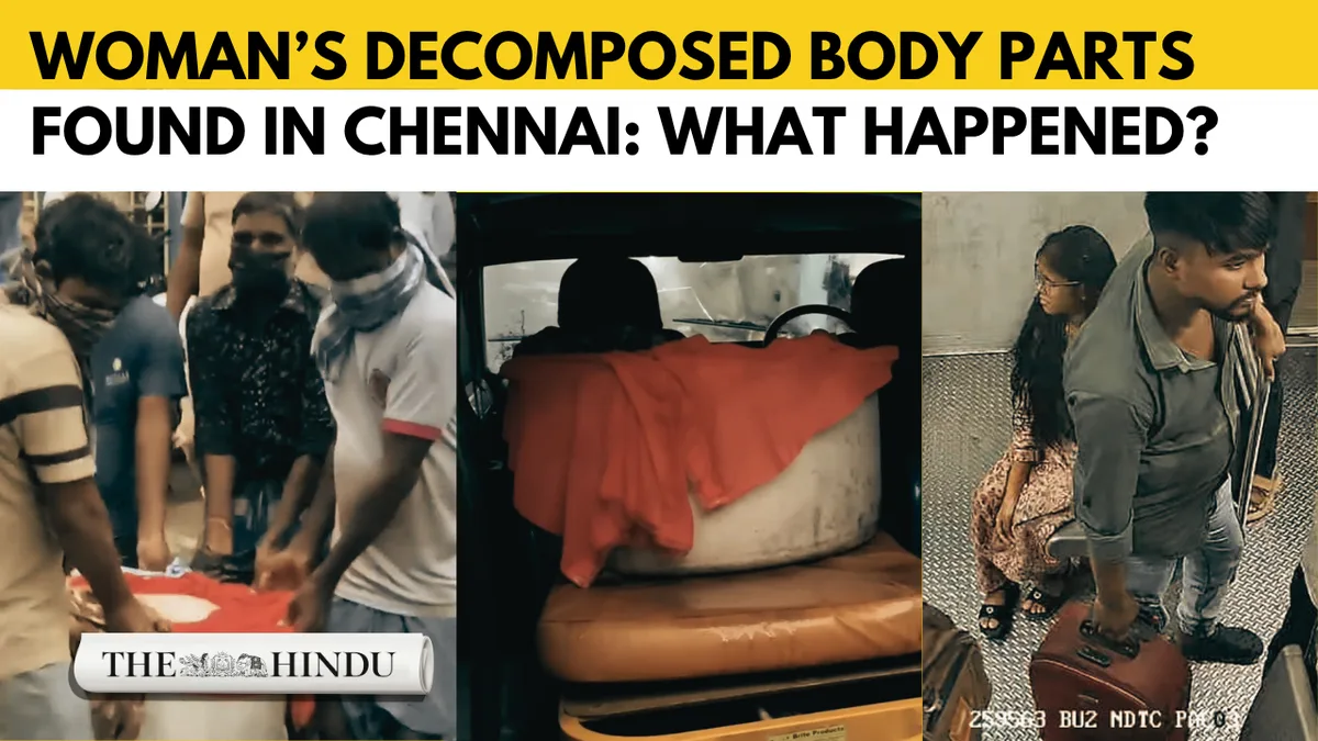 Watch: Woman’s body parts found in Chennai house; probe follows remains found on Tamil Nadu Express