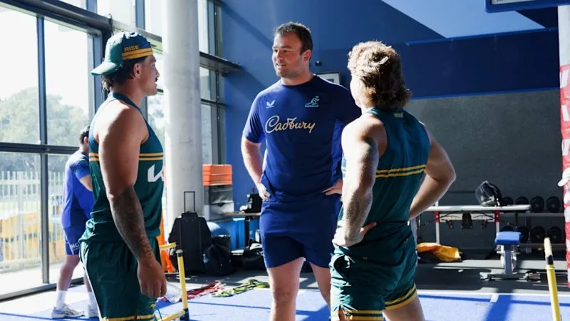 Wallabies, Kangaroos share Sydney gym