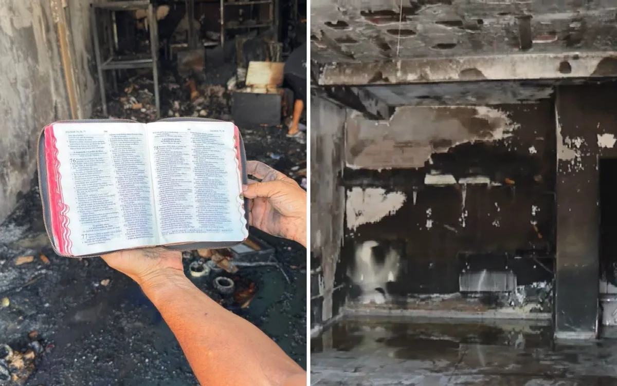 Bíblia intacta em incêndio: veja o que pode ajudar livros a resistirem ao fogo