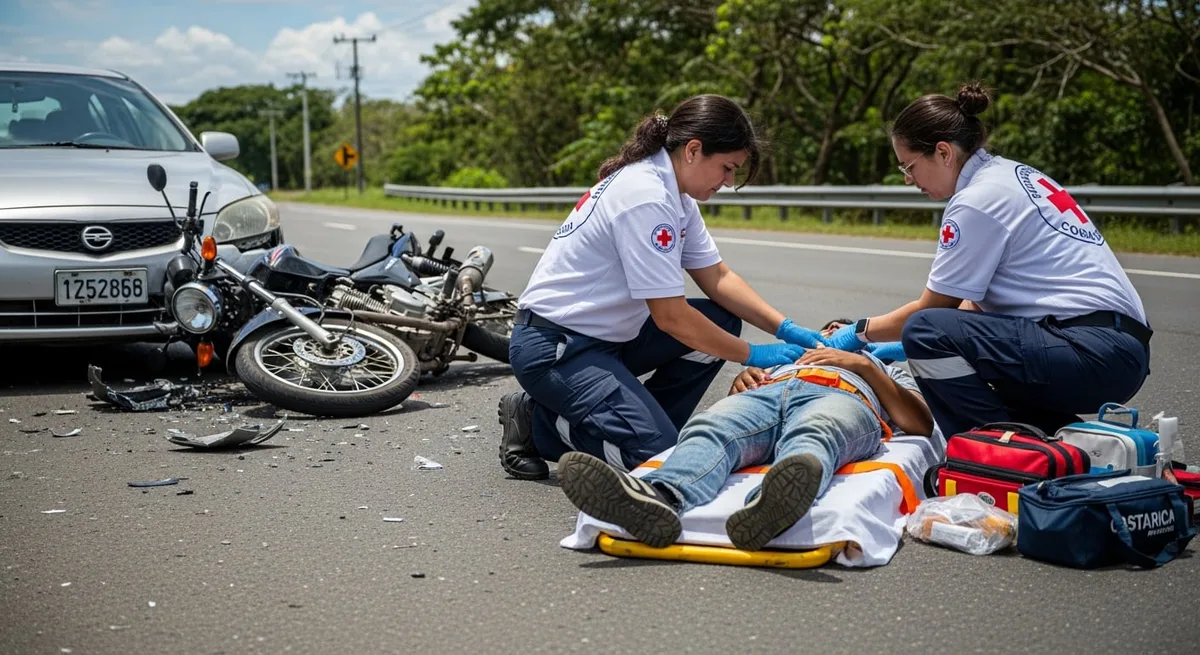 La Cruz Roja atiende a 11 heridos en accidentes viales durante la noche del domingo y la madrugada del lunes