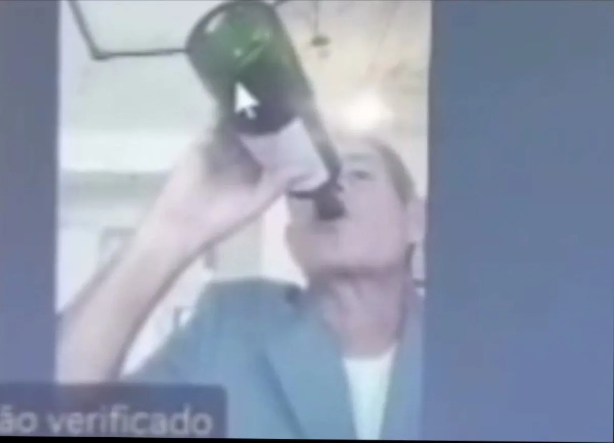 Juiz aparece bebendo e fumando durante sessão virtual do TJMG; veja