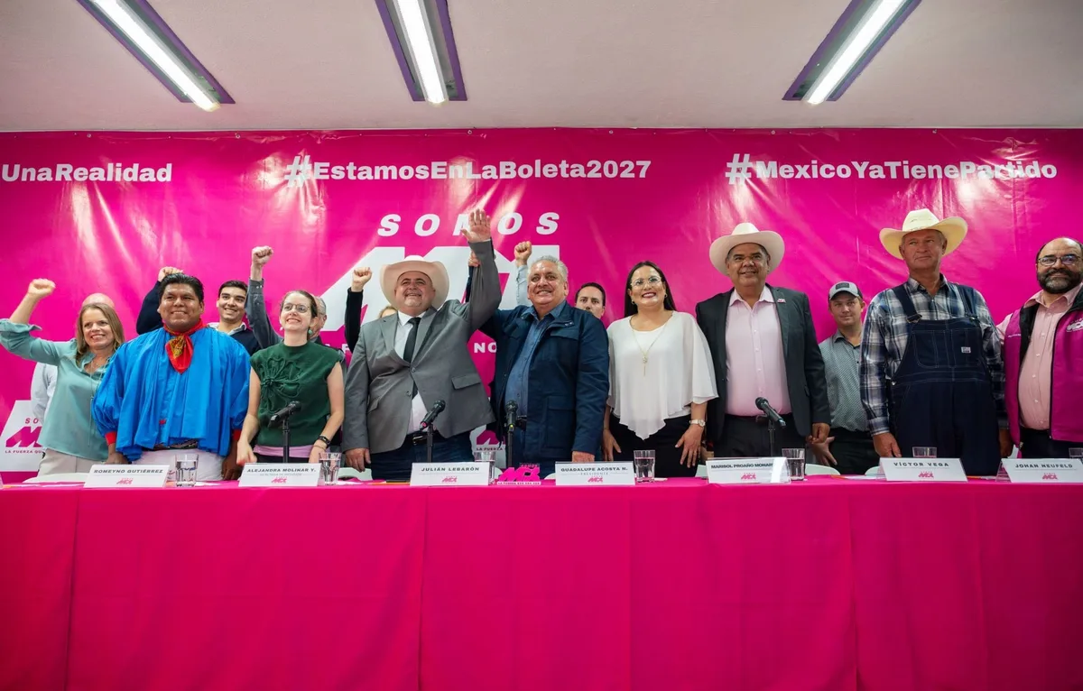 Tribunal Electoral ordena a Somos México cambiar nombre, emblema y colores