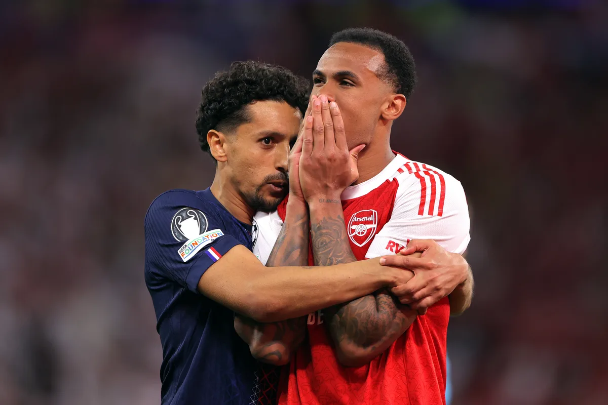 O prêmio inédito que Marquinhos recebeu por atitude com rival na final da Champions