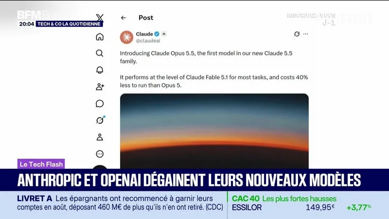 Le Tech Flash : Anthropic et OpenAI dégainent leurs nouveaux modèles, par Léa Benaim - 23/09