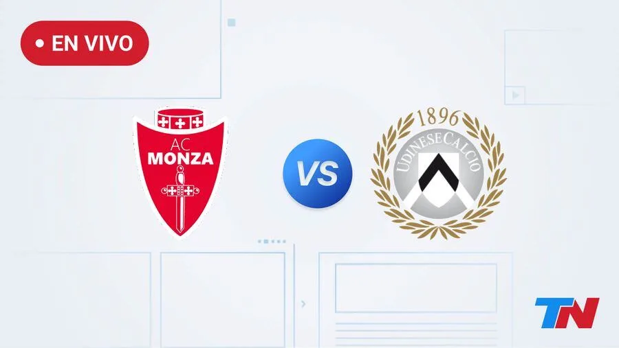 En vivo - Monza vs. Udinese: 1 - 2, por la fecha 2 de la Serie A de Italia