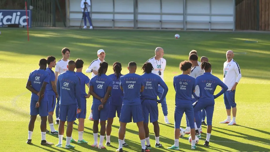 Équipe de France : premier entrainement des Bleus sous l'ère Zidane