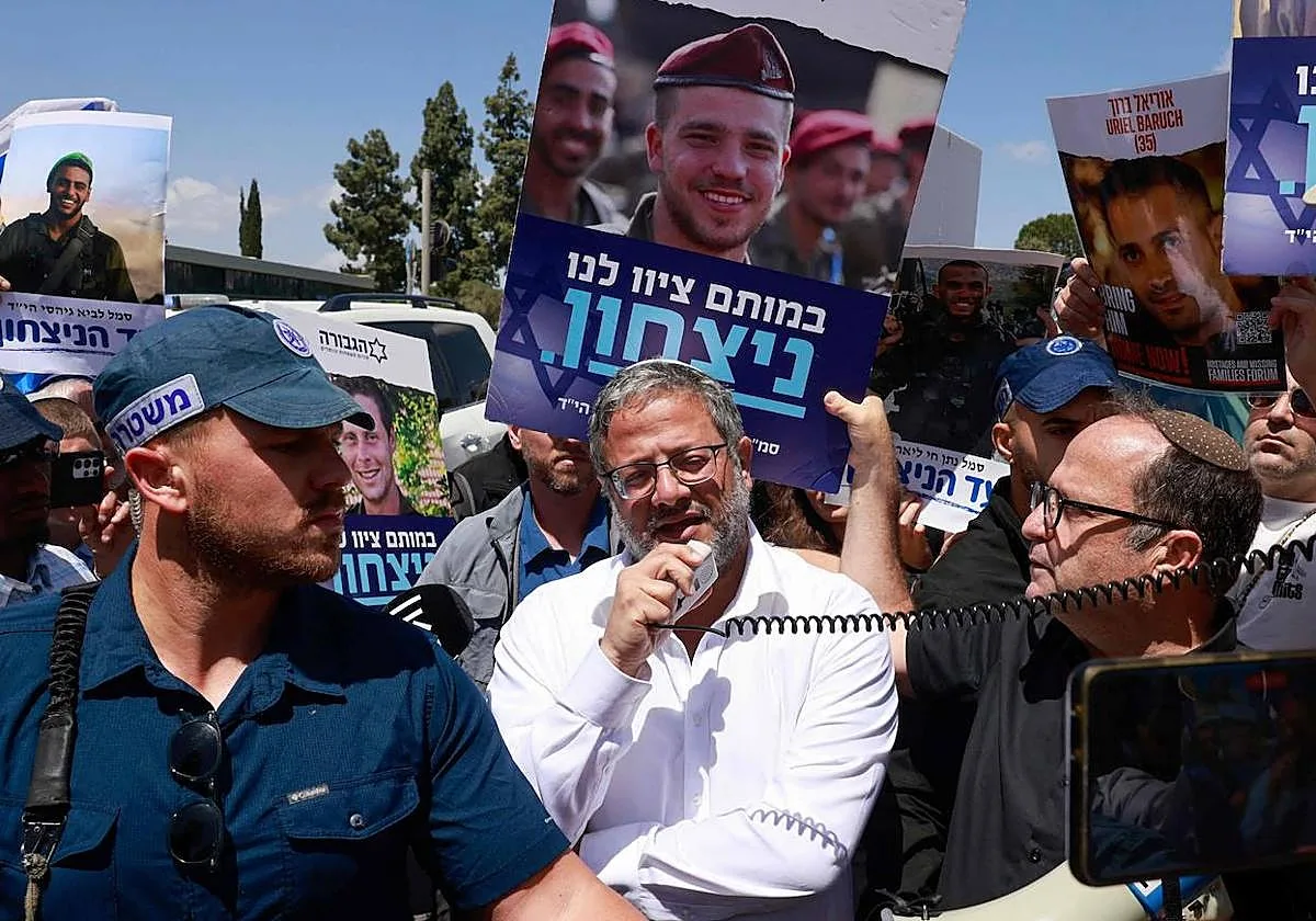 El ministro de Seguridad de Israel propone matar de forma «selectiva» a unos 30 o 40 palestinos en Gaza