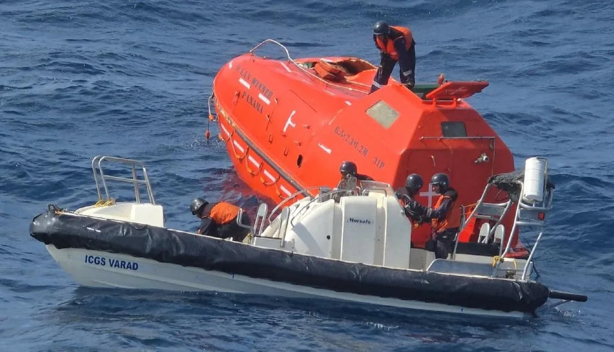 Two Chinese vessels join search for 22 missing from MV Ocean Winner