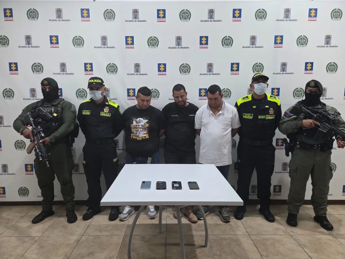 En Medellín cayeron alias Téllez, “Gordo” y “Jaider” señalados de vínculos entre el ELN y el Frente 36 de las disidencias