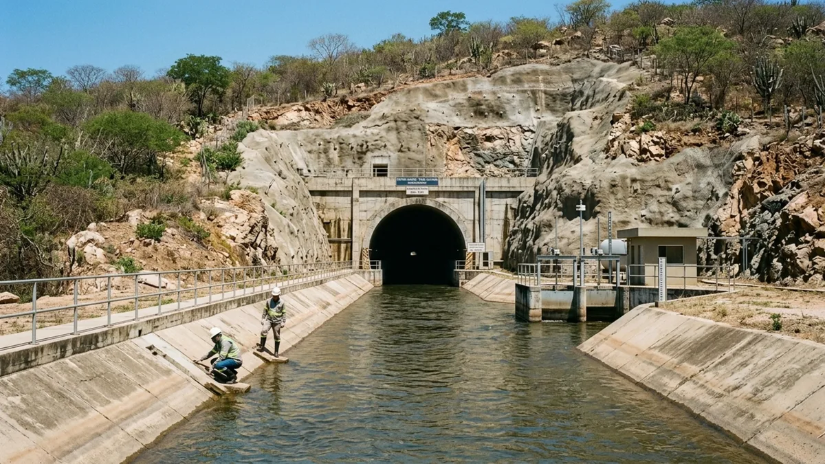 Rio artificial com mais de 145 km, construído para levar água a uma das áreas mais secas da região e deixou cientistas e engenheiros incrédulos