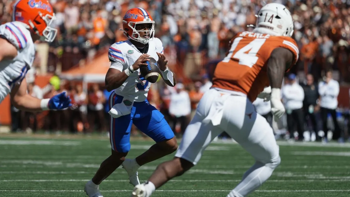 Tramell Jones Jr. leads Florida to upset win over No. 7 Texas in first career start