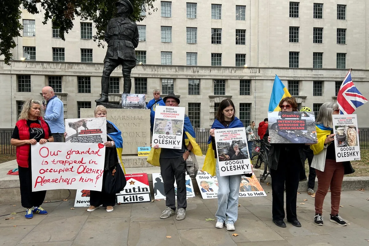 Trapped civilians in Russian-occupied city in Ukraine face starvation or ‘road of death’